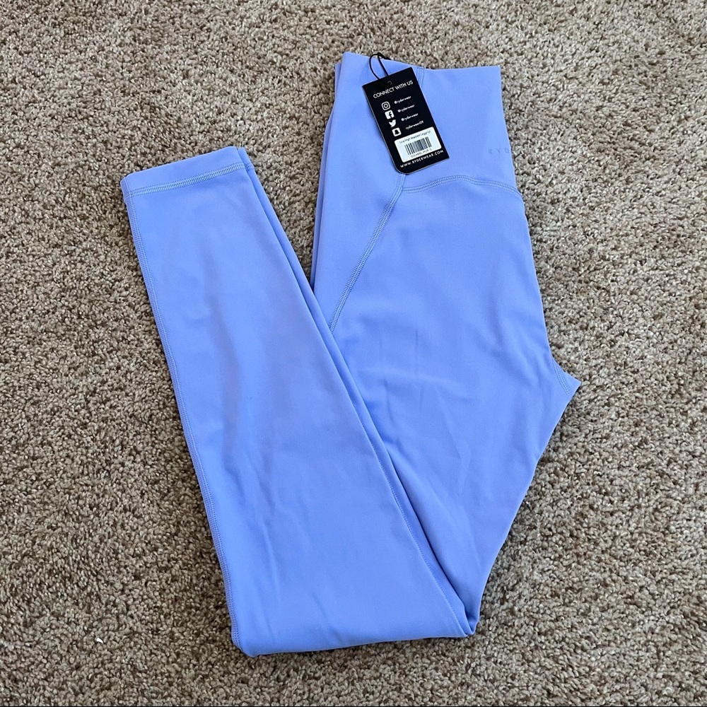 NWT Ryderwear lavender workout leggings size SMALL